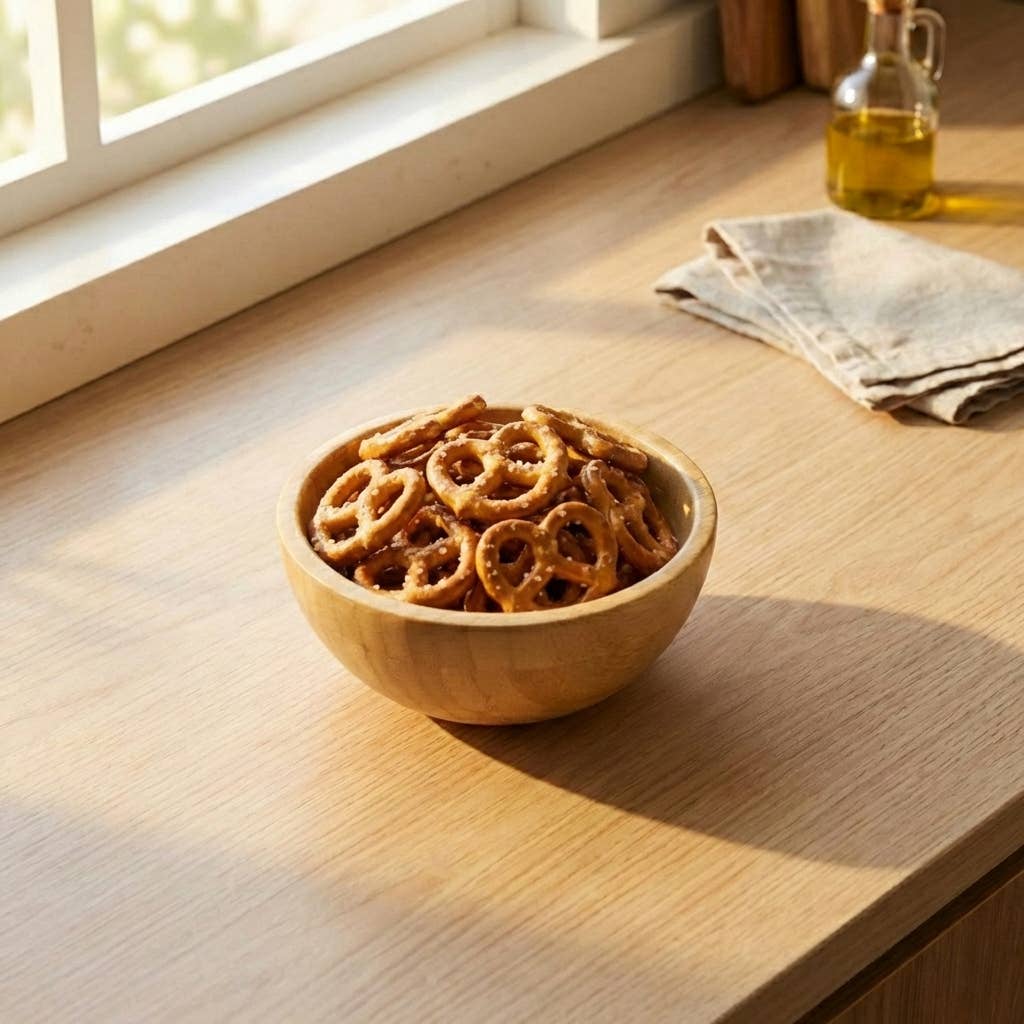Bamboo Serving Bowl | Large Salad & Fruit Bowl