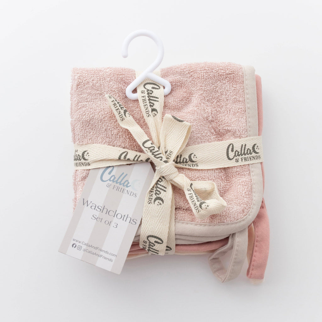 Bamboo Baby Washcloth Set of 3