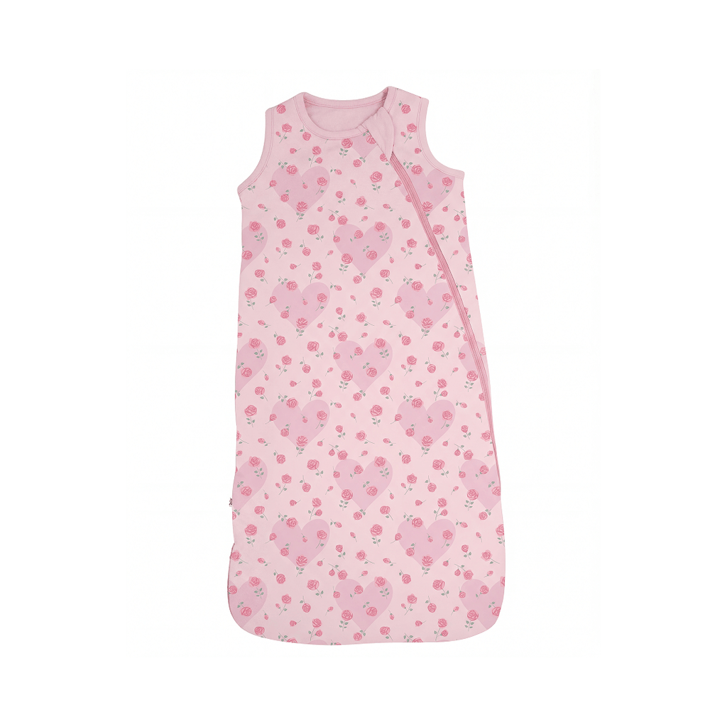 Bamboo Sleep Sack — Double Love Print