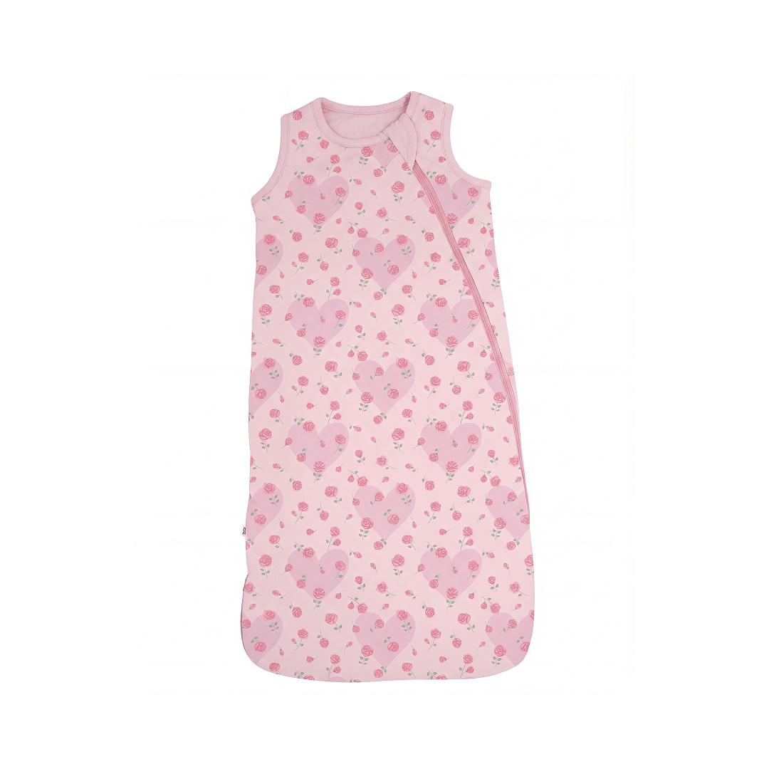 Bamboo Sleep Sack — Double Love Print