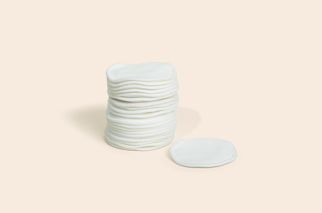 Reusable Bamboo Facial Rounds – Set of 20