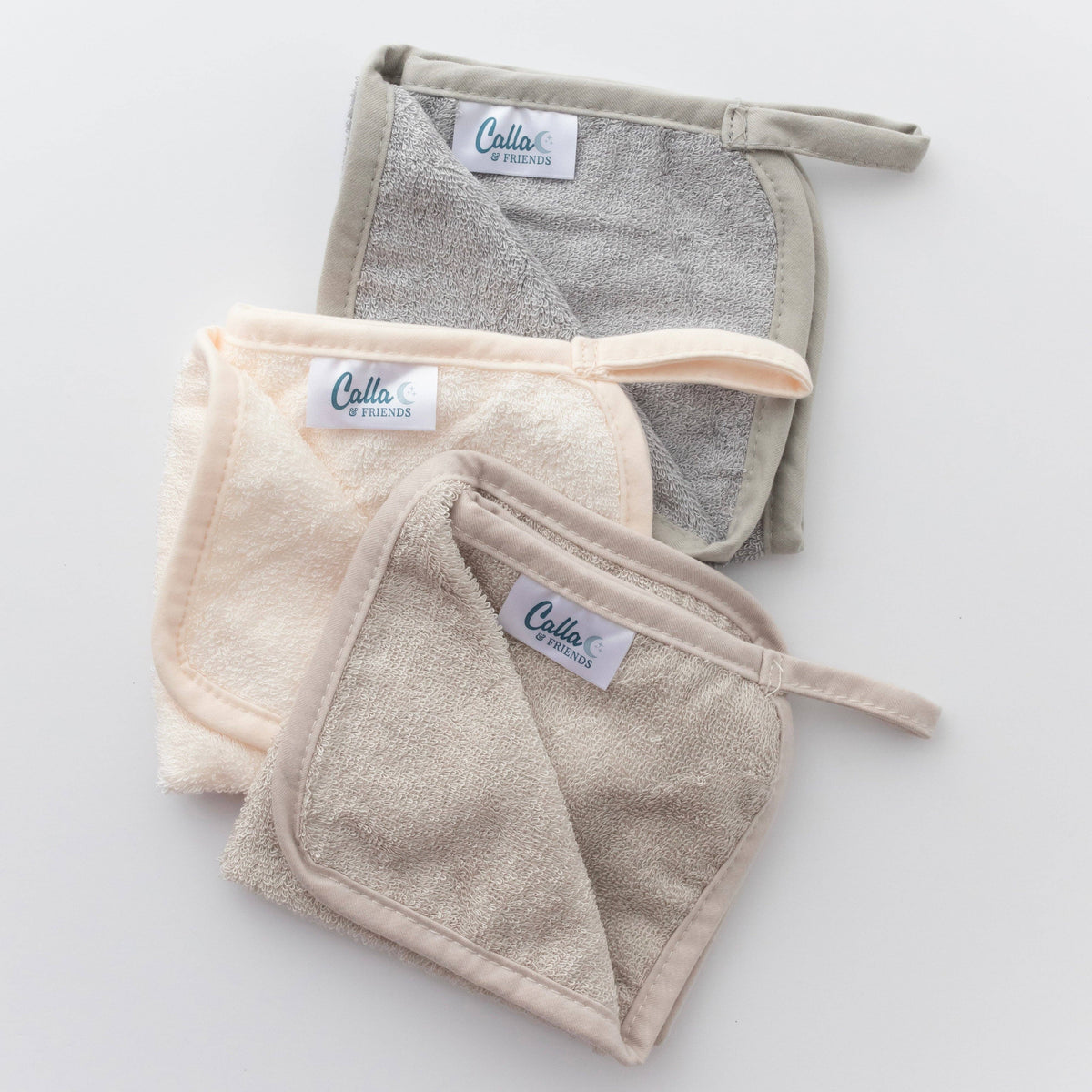 Bamboo Baby Washcloth Set of 3