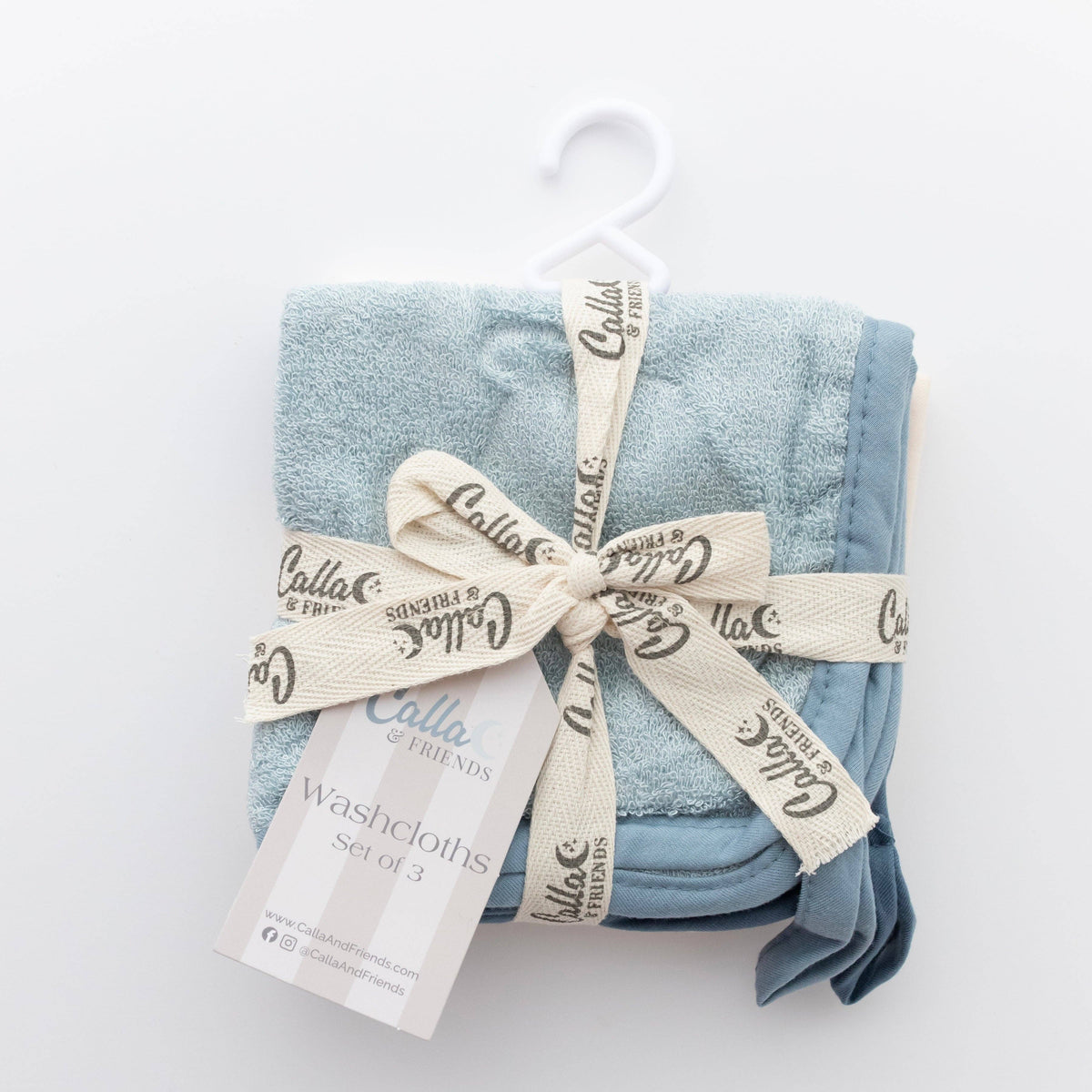 Bamboo Baby Washcloth Set of 3