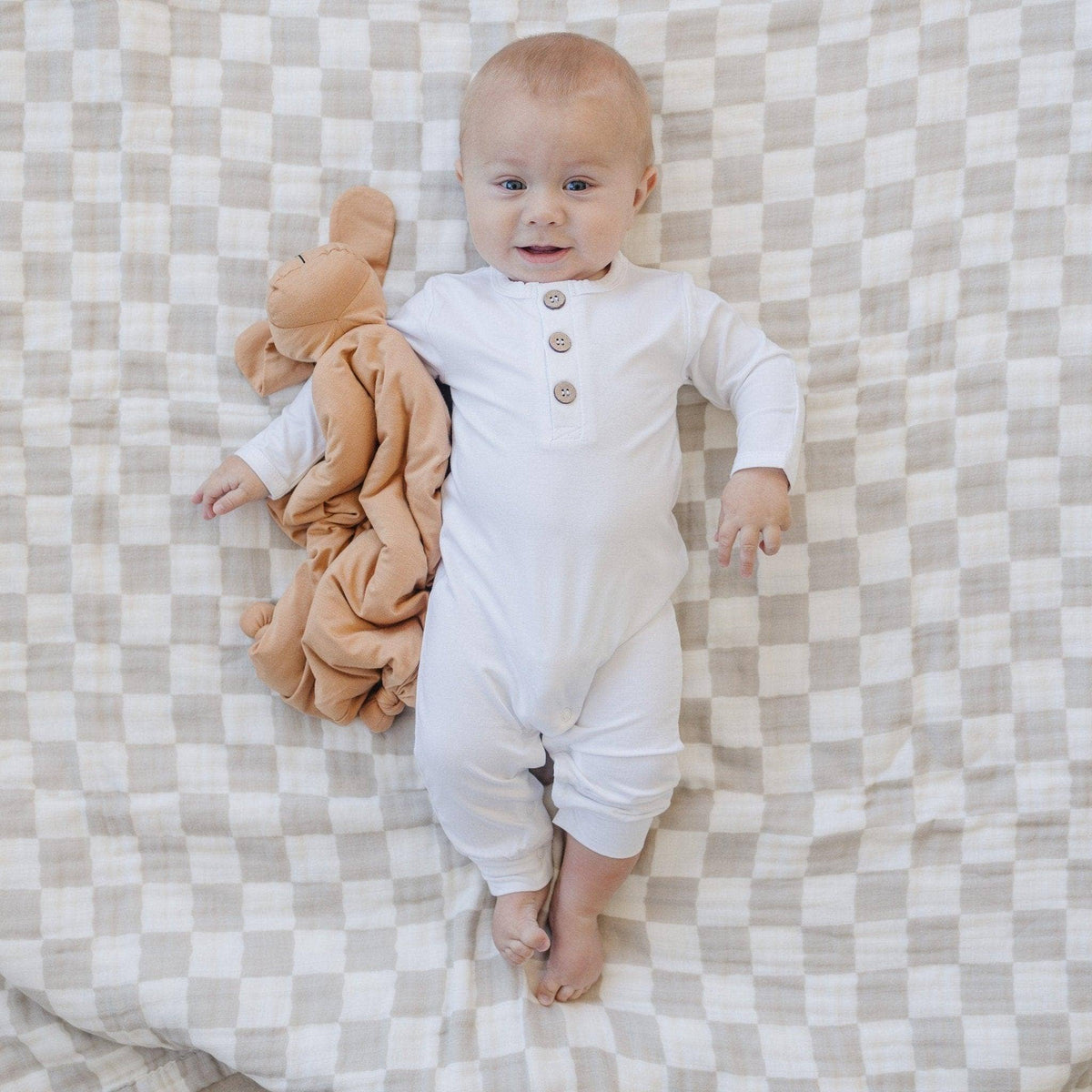 Bamboo Puppy Lovey Blanket | Baby Security Blanket