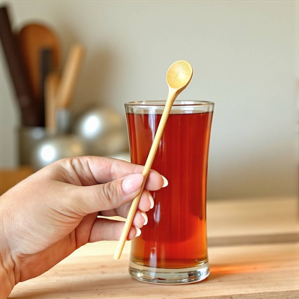 Bamboo Stir Spoons | Set of 4