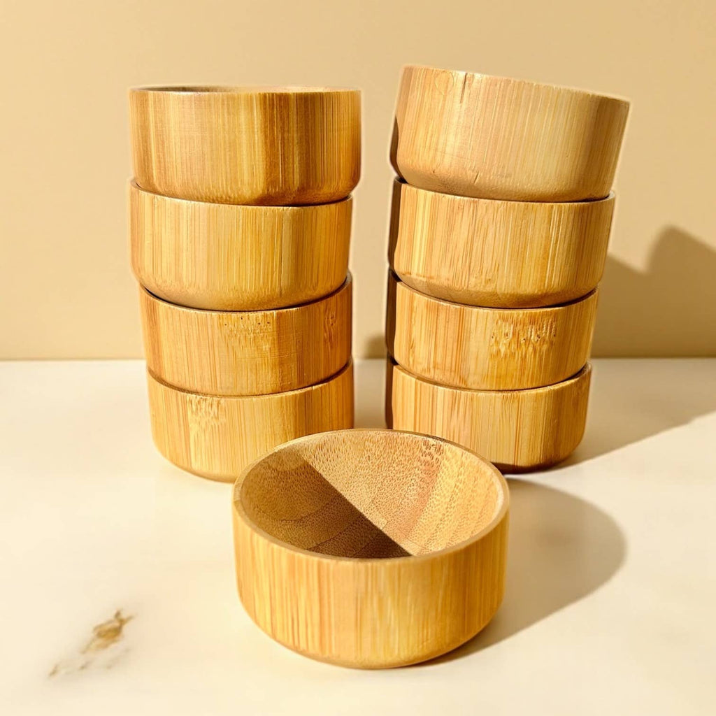 Mini Bamboo Bowl – Small Serving & Trinket Bowl