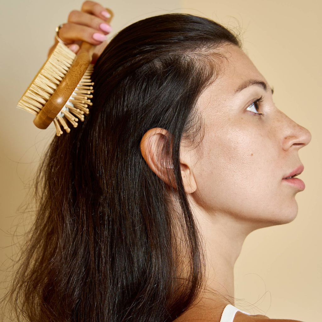 Bamboo Two-Sided Hairbrush