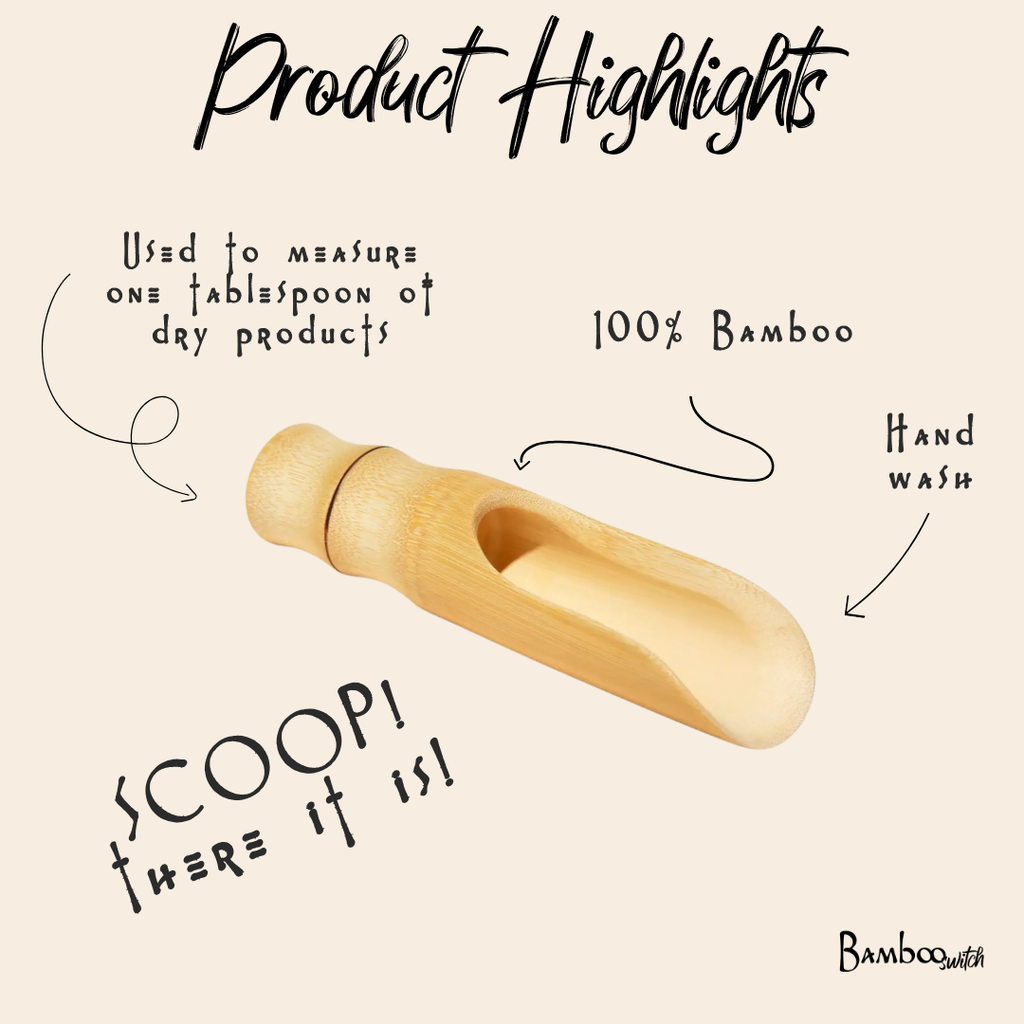 Bamboo Measuring Scoop – 1 Tablespoon