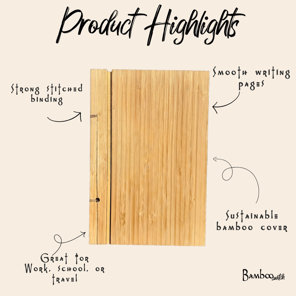 Bamboo Notebook & Journal