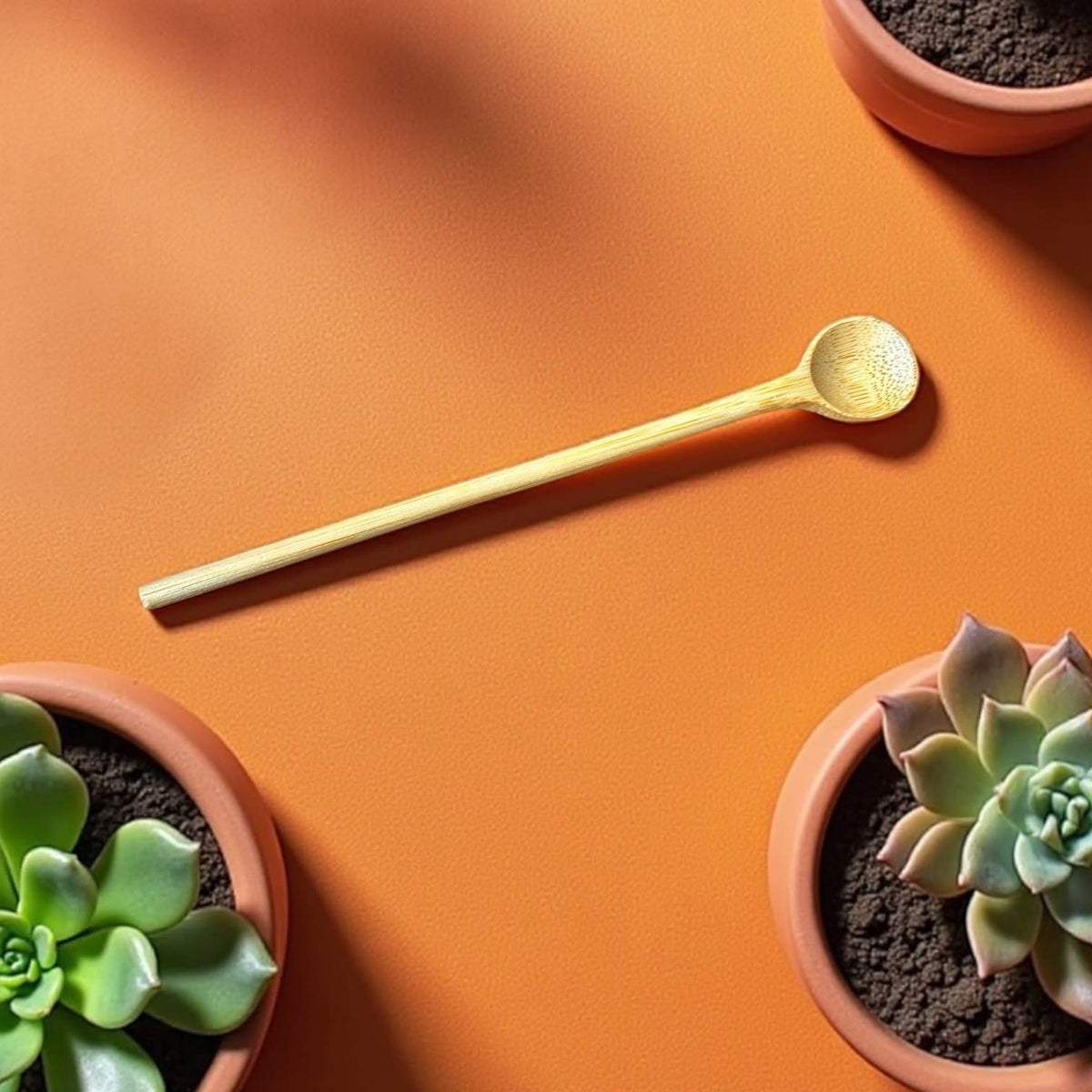 Bamboo Stir Spoons | Set of 4