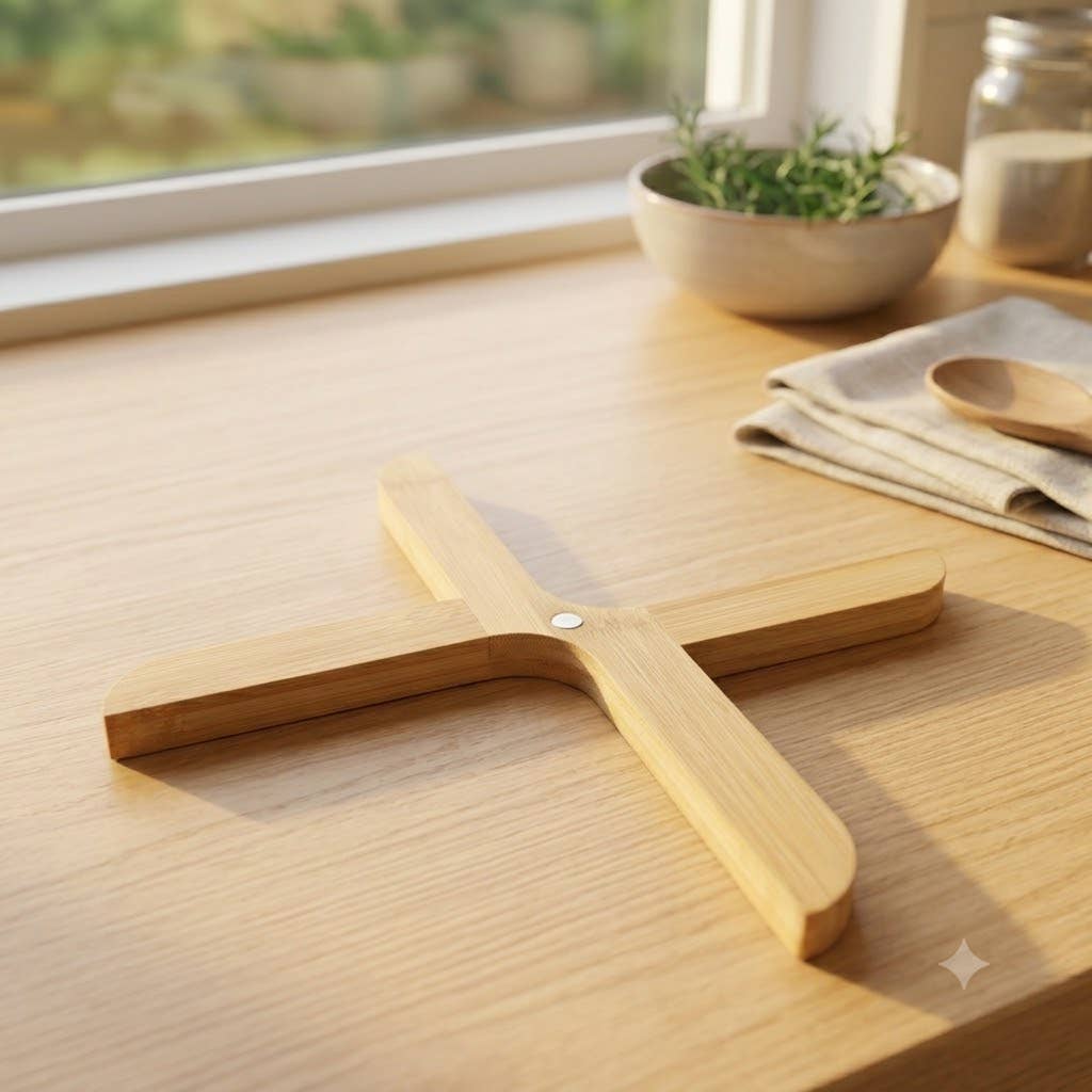 Bamboo Collapsible Trivet