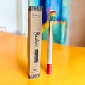 Bamboo Kids Toothbrush with Soft Bristles | Compostable Kids Oral Care