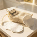 Reusable Bamboo Facial Rounds – Set of 20