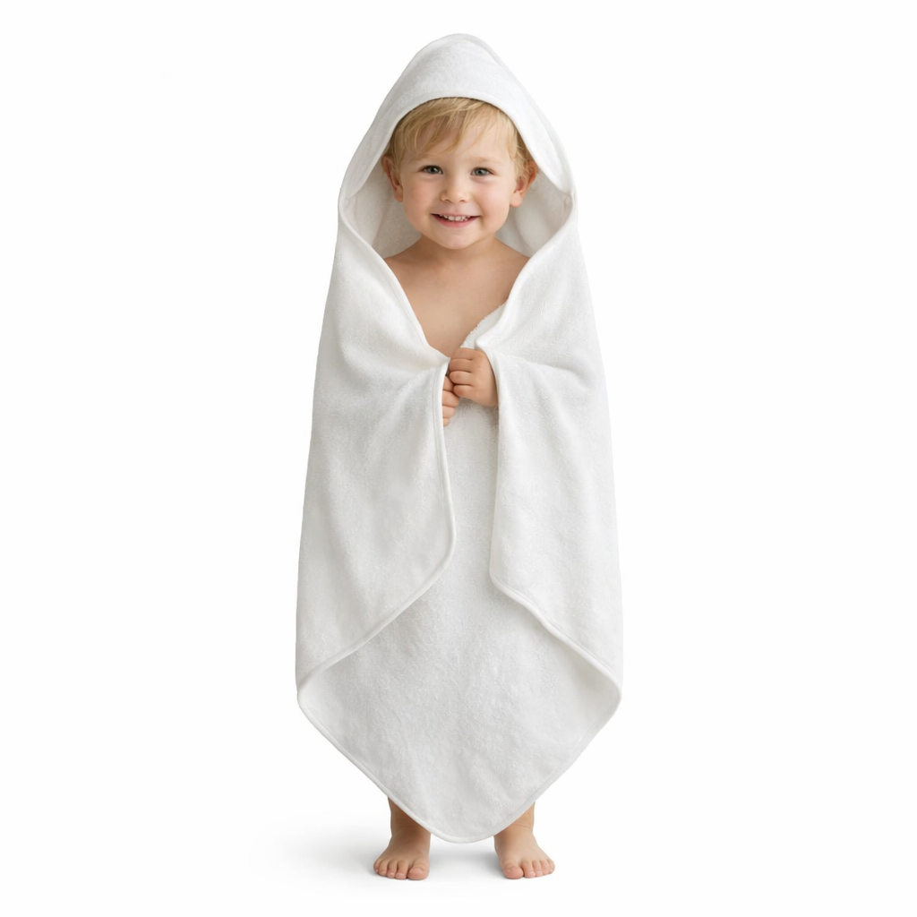 Bamboo Hooded Baby Towel — Ultra-Soft, Eco-Friendly Bath Towel for Newborns & Infants