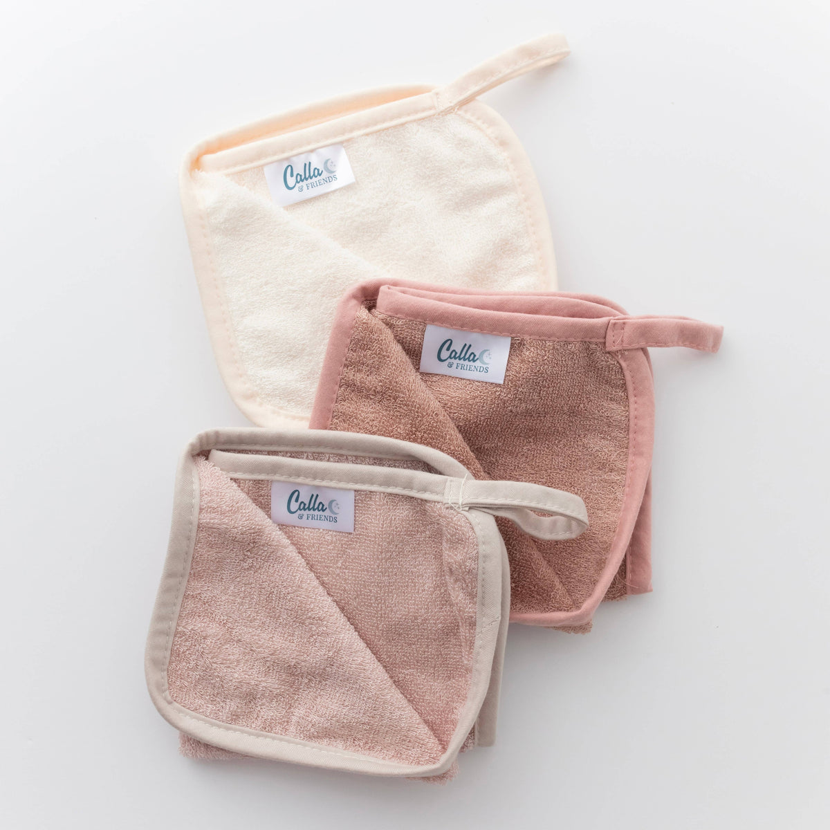 Bamboo Baby Washcloth Set of 3