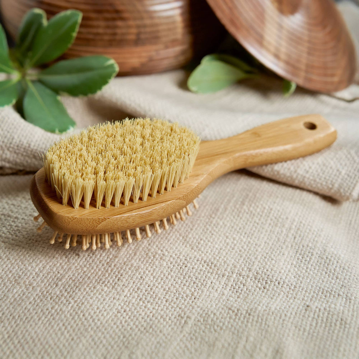 Bamboo Two-Sided Hairbrush