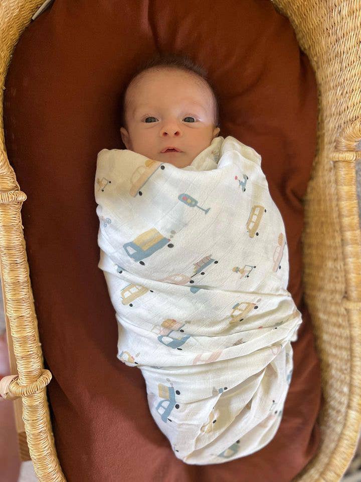 Bamboo Muslin Swaddle Blanket