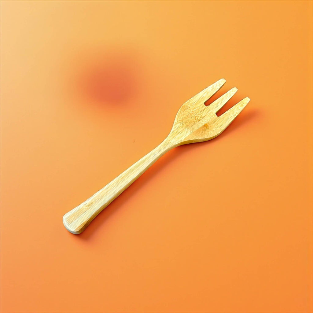 Bamboo Salad Serving Set | Eco-Friendly Serving Utensils