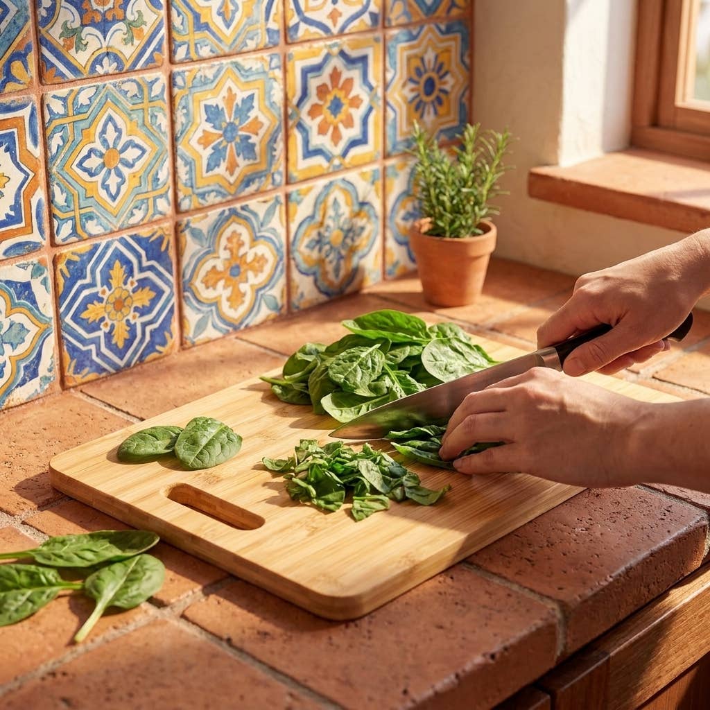 16" Bamboo Cutting Boards with Built-In Handle | Set of 2