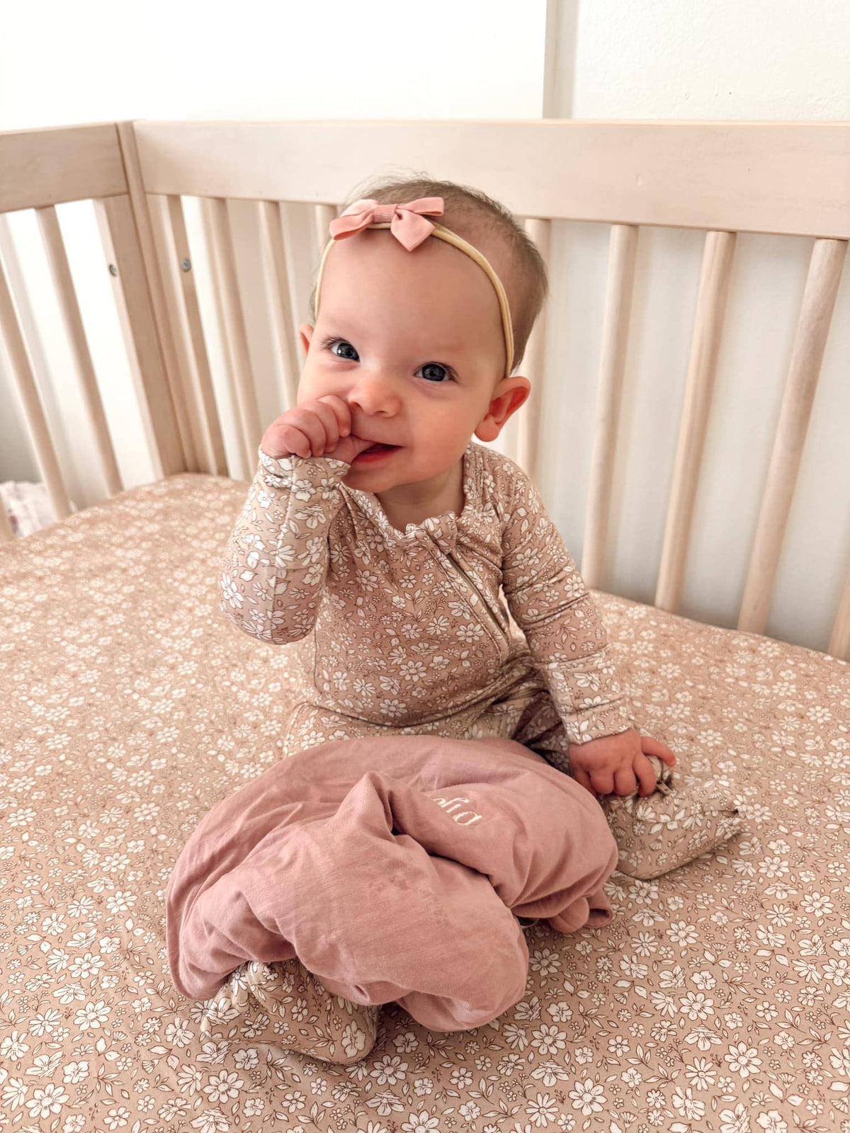 Bamboo Puppy Lovey Blanket | Baby Security Blanket