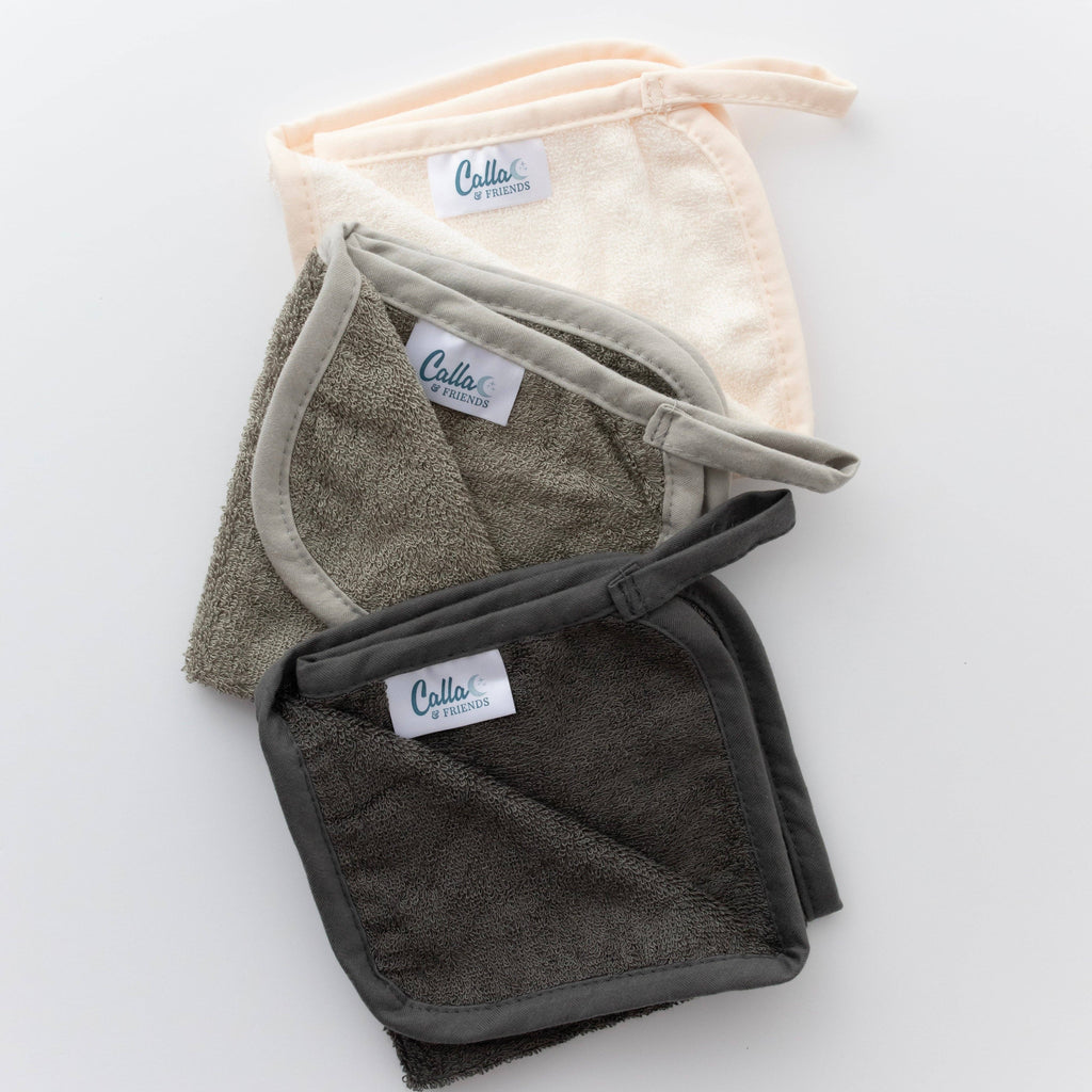 Bamboo Baby Washcloth Set of 3